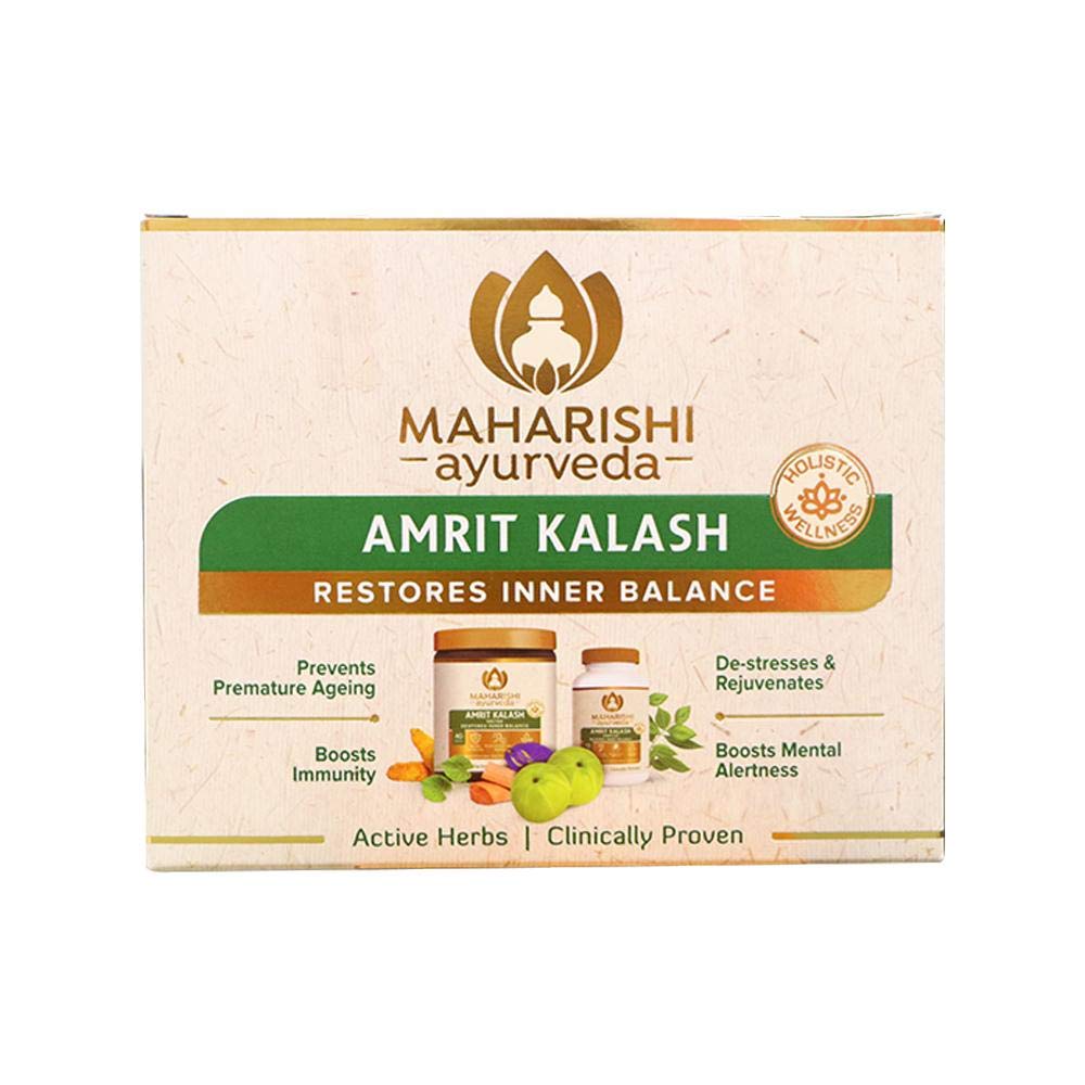 Amrit Kalash 60Tablets & 600g Paste (Lehya) - Ayurvedic -  Maharishi Ayurveda - Medizzo.com