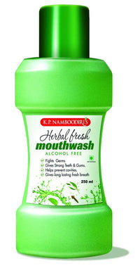 KP Namboodiri Herbal Mouthwash 250ml -  KP Namboodiri - Medizzo.com