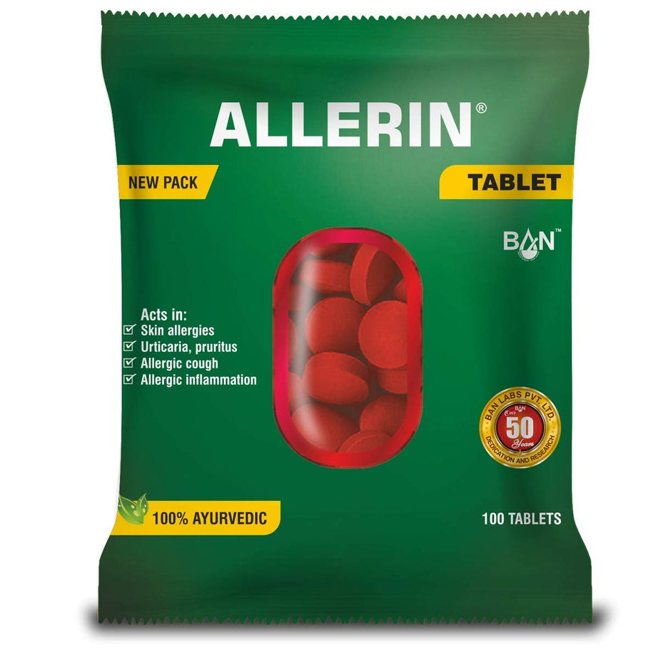 Banlab Allerin Tablets 100Tablets -  Banlabs - Medizzo.com