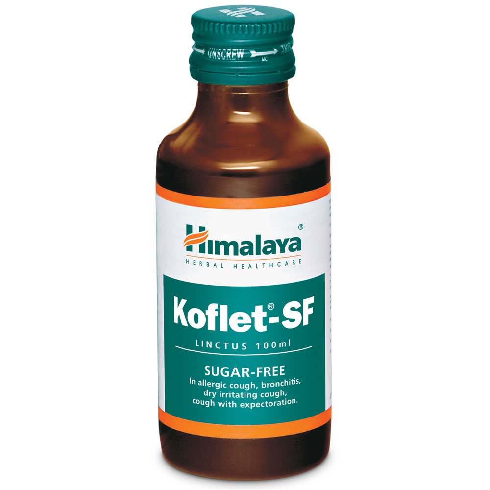 Himalaya Koflet SF Syrup 100ml -  Himalaya - Medizzo.com