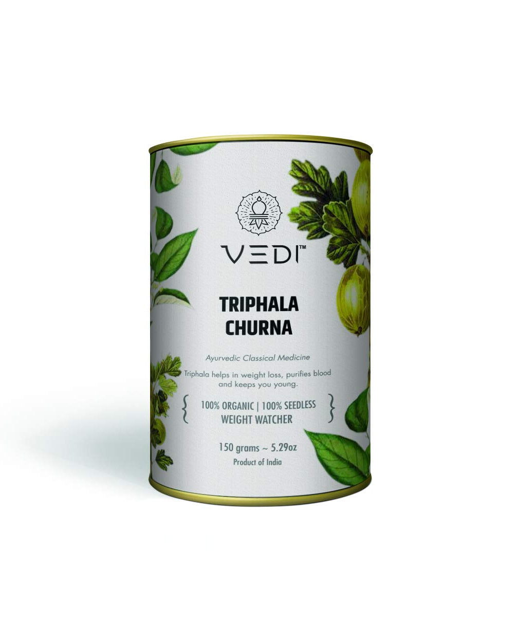 Vedi Triphala Churna 150gm (Organic) -  Vedi Herbals - Medizzo.com