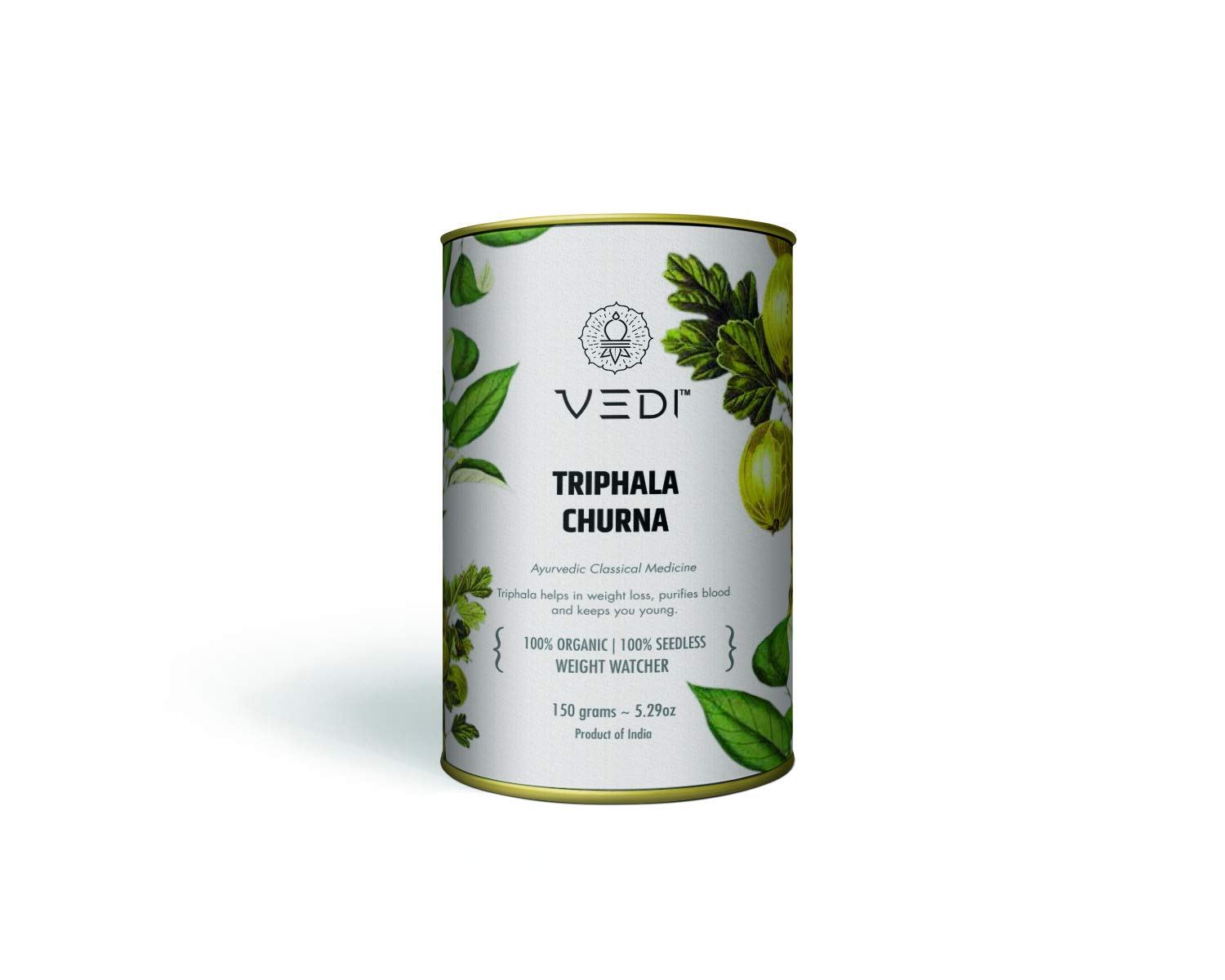 Vedi Triphala Churna 150gm (Organic) -  Vedi Herbals - Medizzo.com