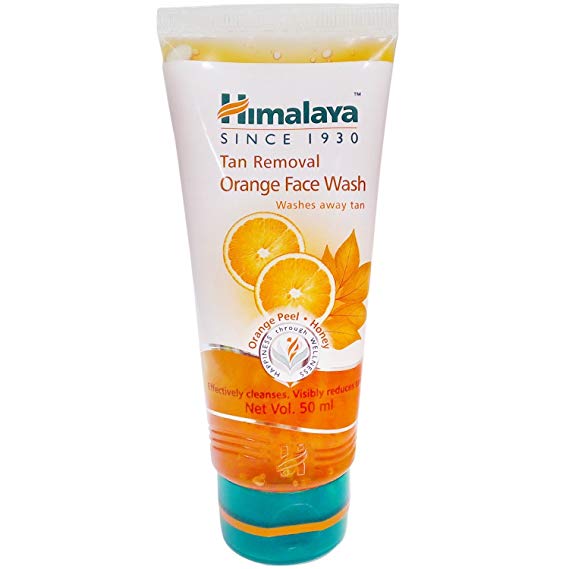 Himalaya Tan Removal Orange Facewash 50ml -  Himalaya - Medizzo.com