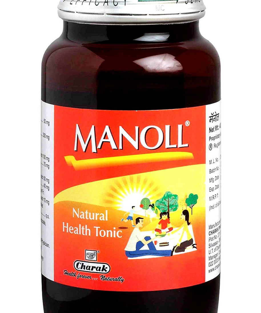 Charak Manoll Health Tonic 400ml -  Charak - Medizzo.com