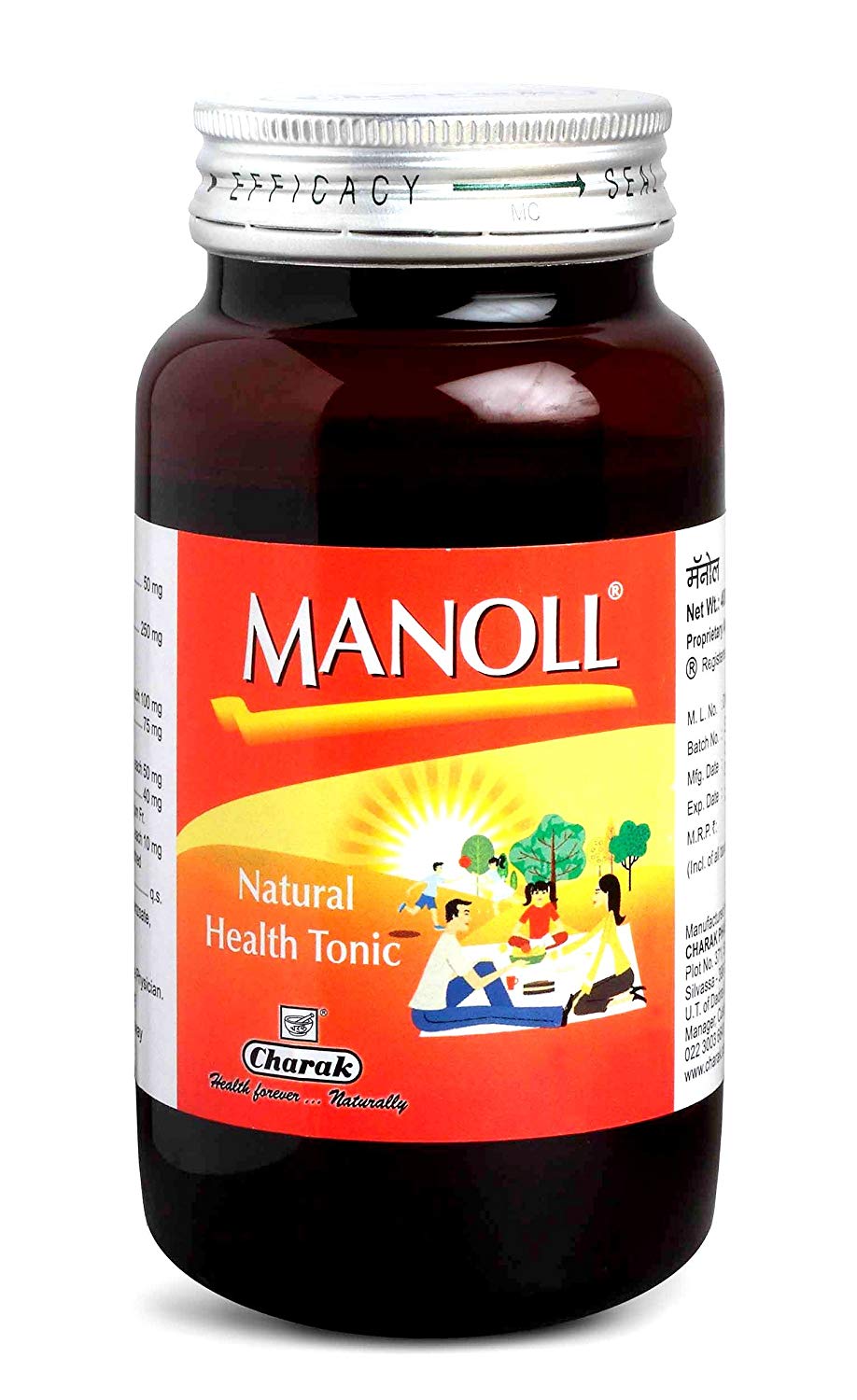 Charak Manoll Health Tonic 400ml -  Charak - Medizzo.com