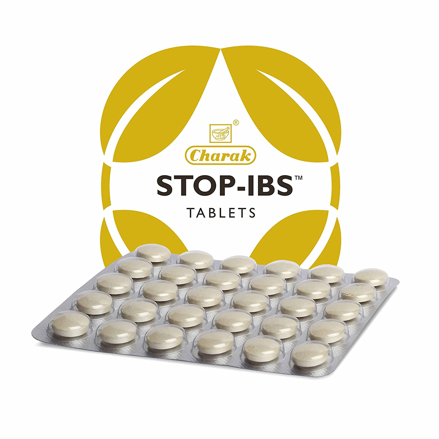 Stop-IBS Tablets - 30Tablets -  Charak - Medizzo.com