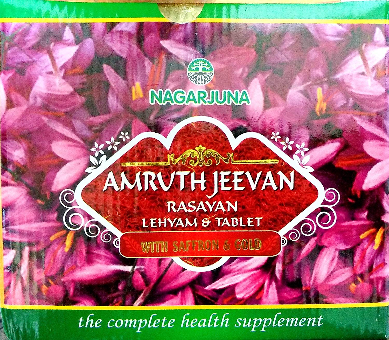 Amruth Jeevan Rasayan 900g & 90Tablets -  Nagarjuna - Medizzo.com