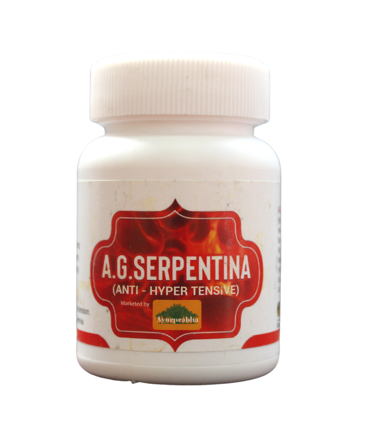 AG Serpentina Tablets - 60 Tablets -  Ayurpraba - Medizzo.com