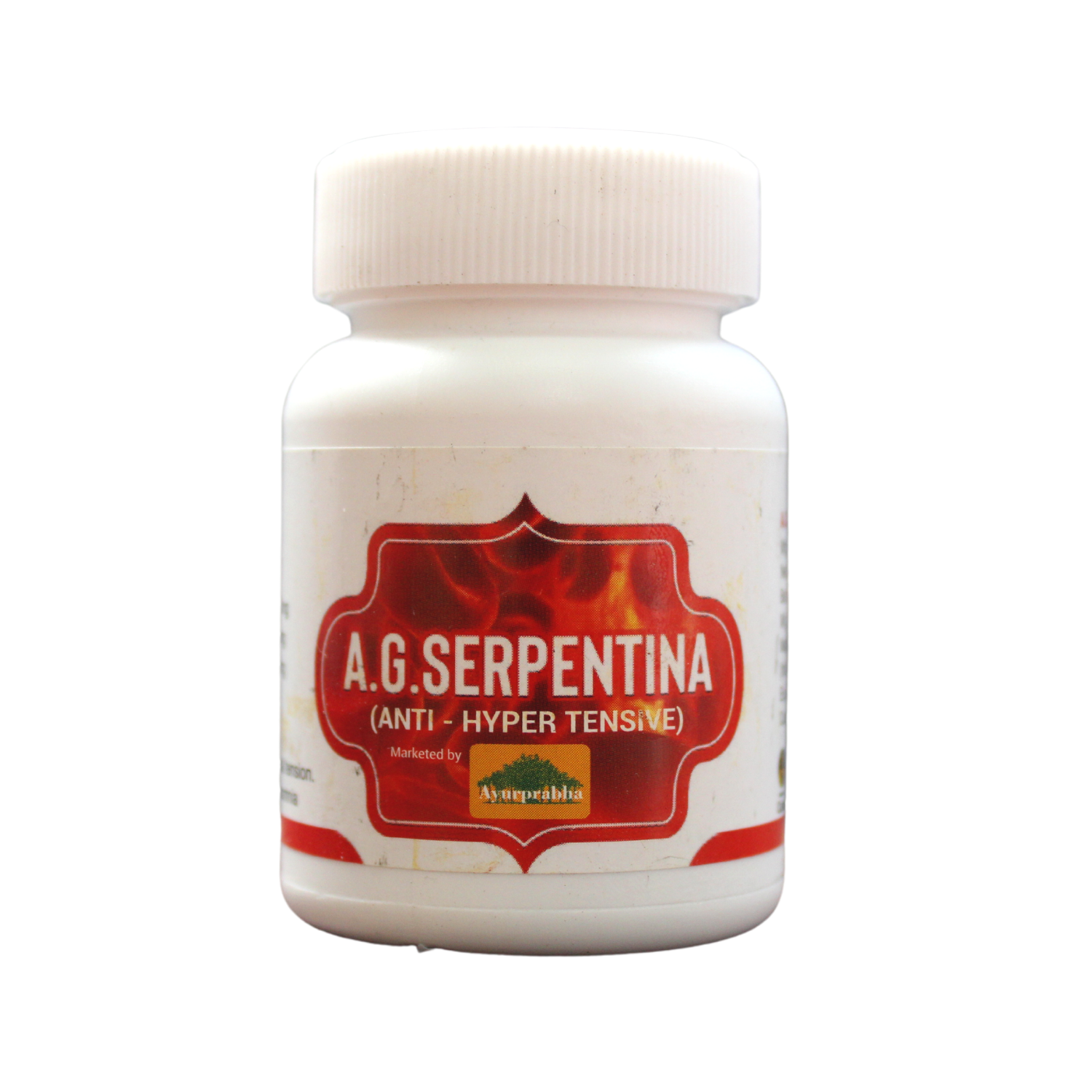 AG Serpentina Tablets - 60 Tablets -  Ayurpraba - Medizzo.com