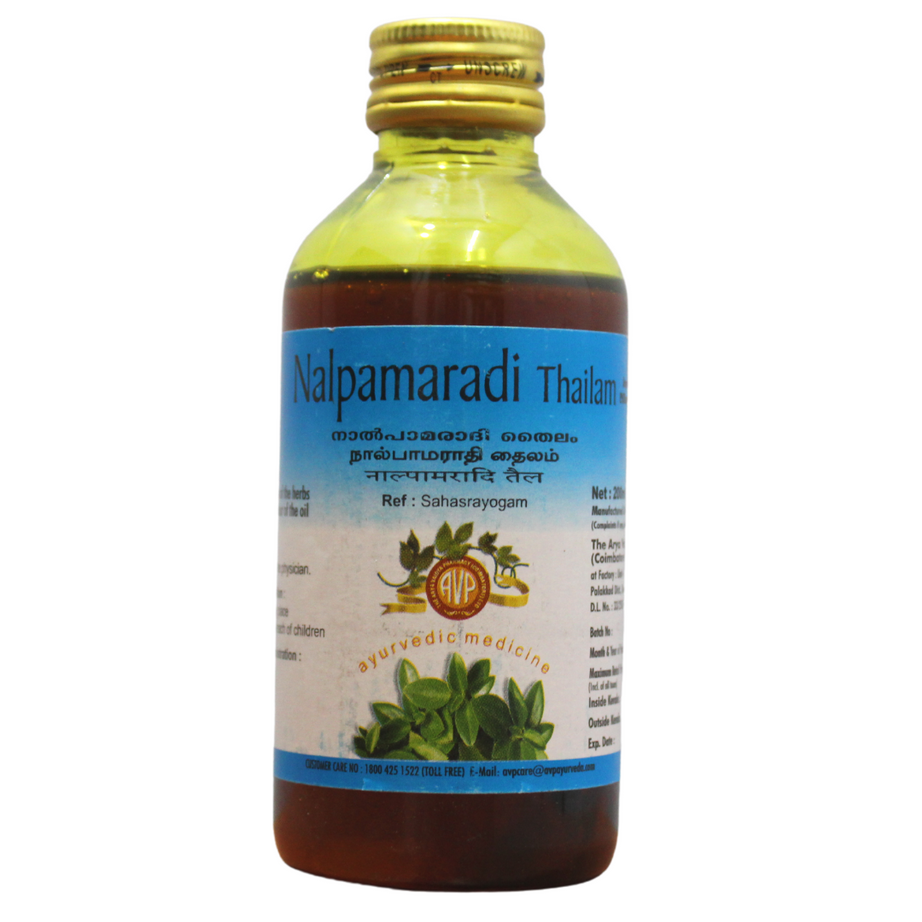 AVP Nalpamaradi Thailam 200ml -  AVP - Medizzo.com