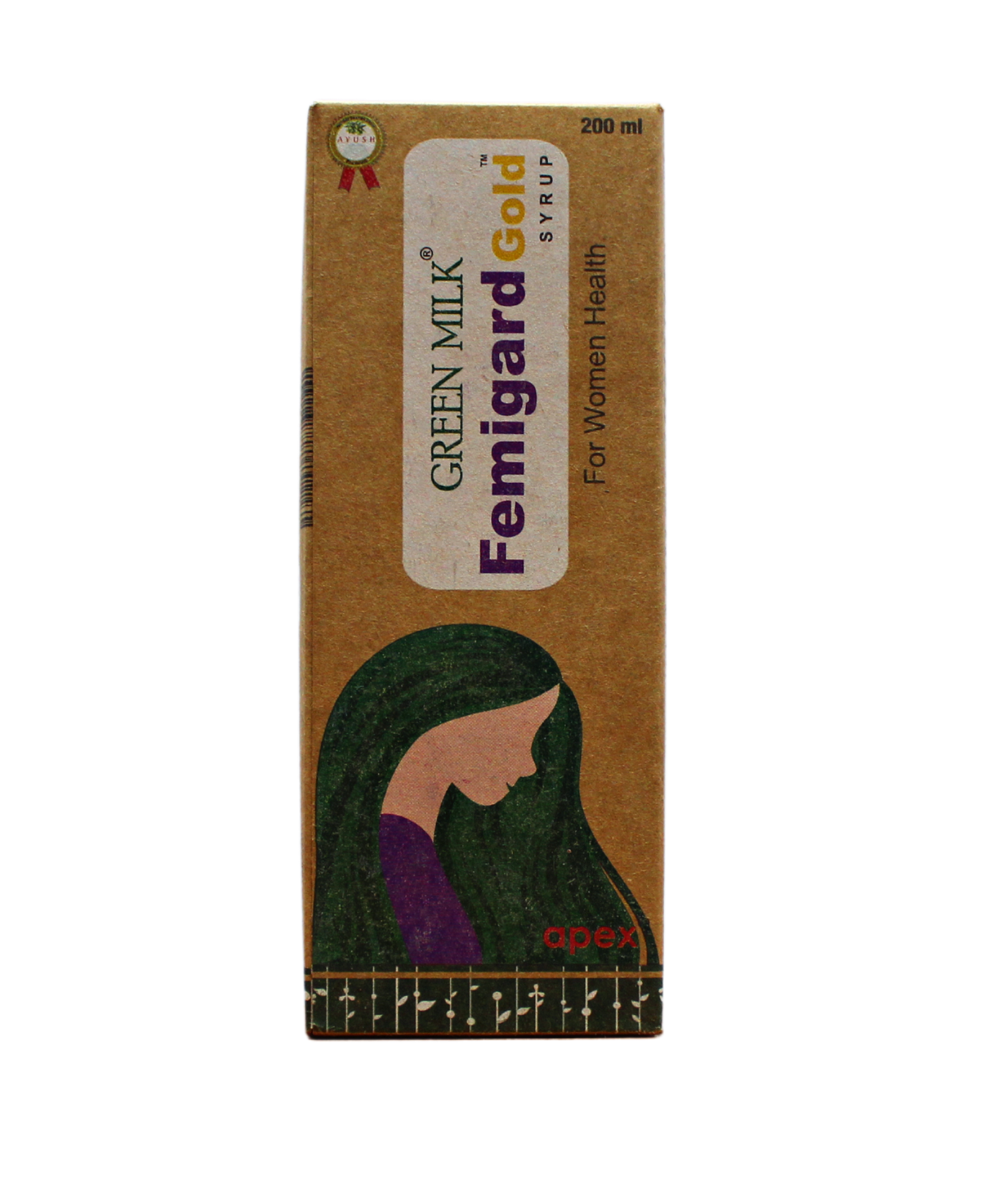 Femigard Gold Syrup 200ml -  Apex Ayurveda - Medizzo.com