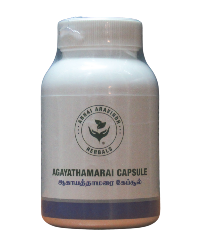 Agayathamarai Capsules - 90Capsules -  Annai Aravindh - Medizzo.com