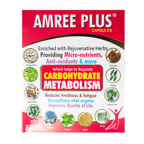 Aimil Amree Plus 20Capsules -  Aimil - Medizzo.com