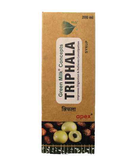 Triphala syrup 200ml -  Apex Ayurveda - Medizzo.com