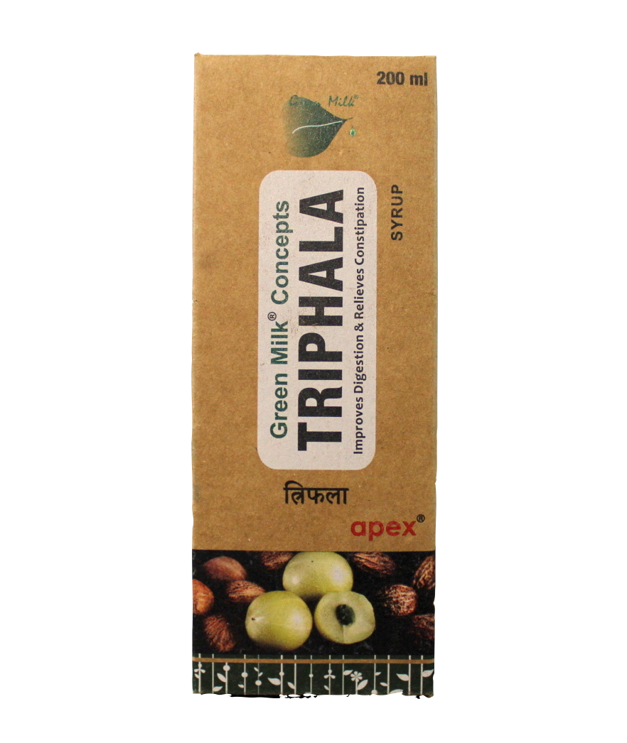 Triphala syrup 200ml -  Apex Ayurveda - Medizzo.com