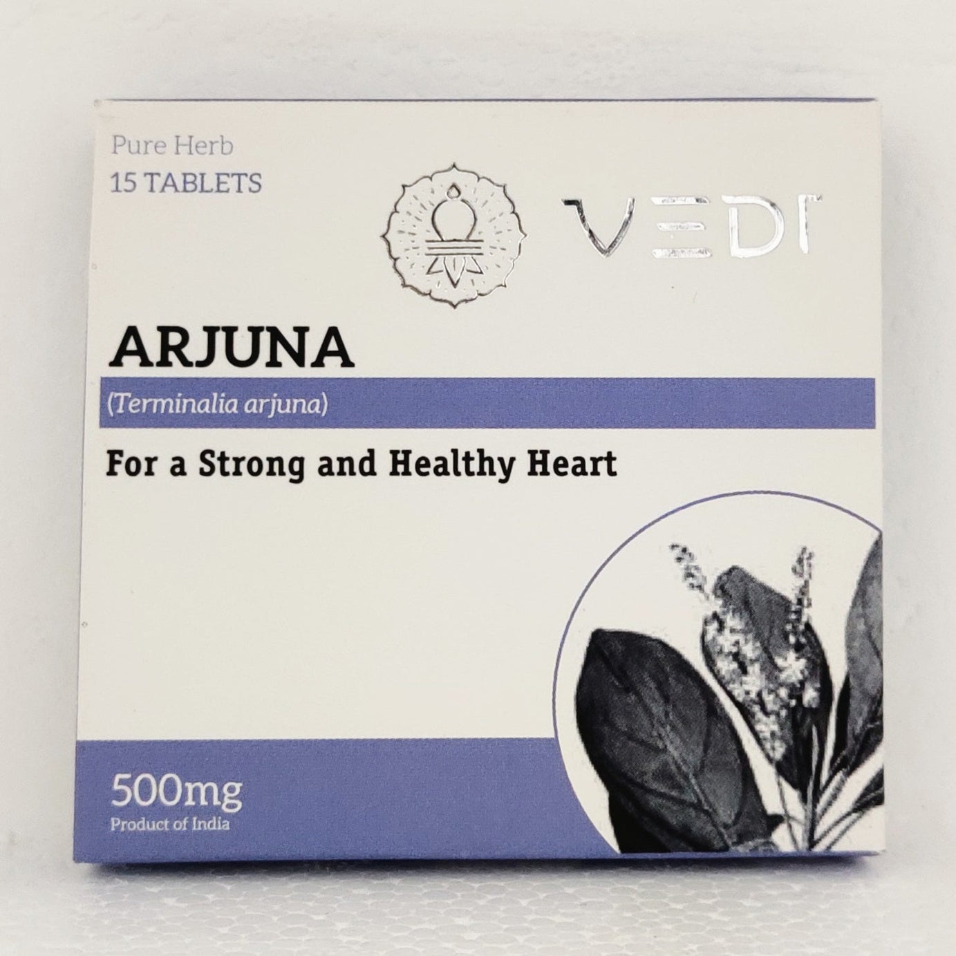Arjuna tablets - 15tablets -  Vedi Herbals - Medizzo.com
