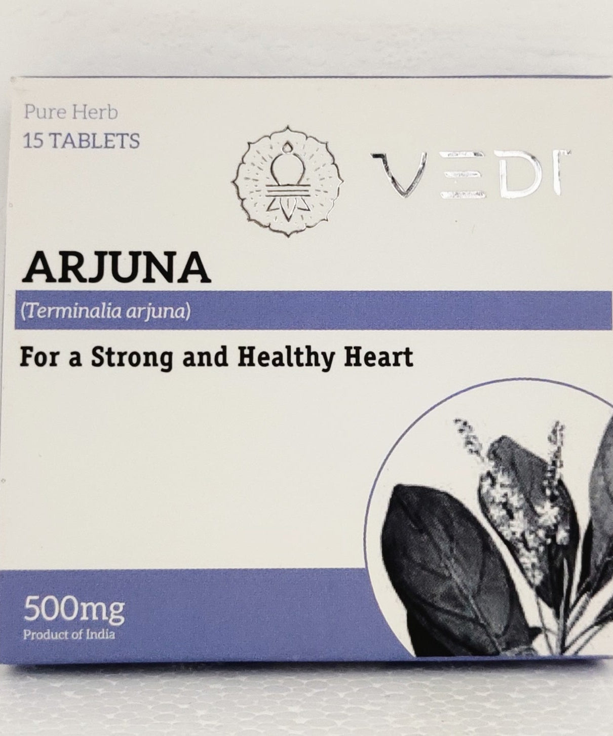 Arjuna tablets - 15tablets -  Vedi Herbals - Medizzo.com