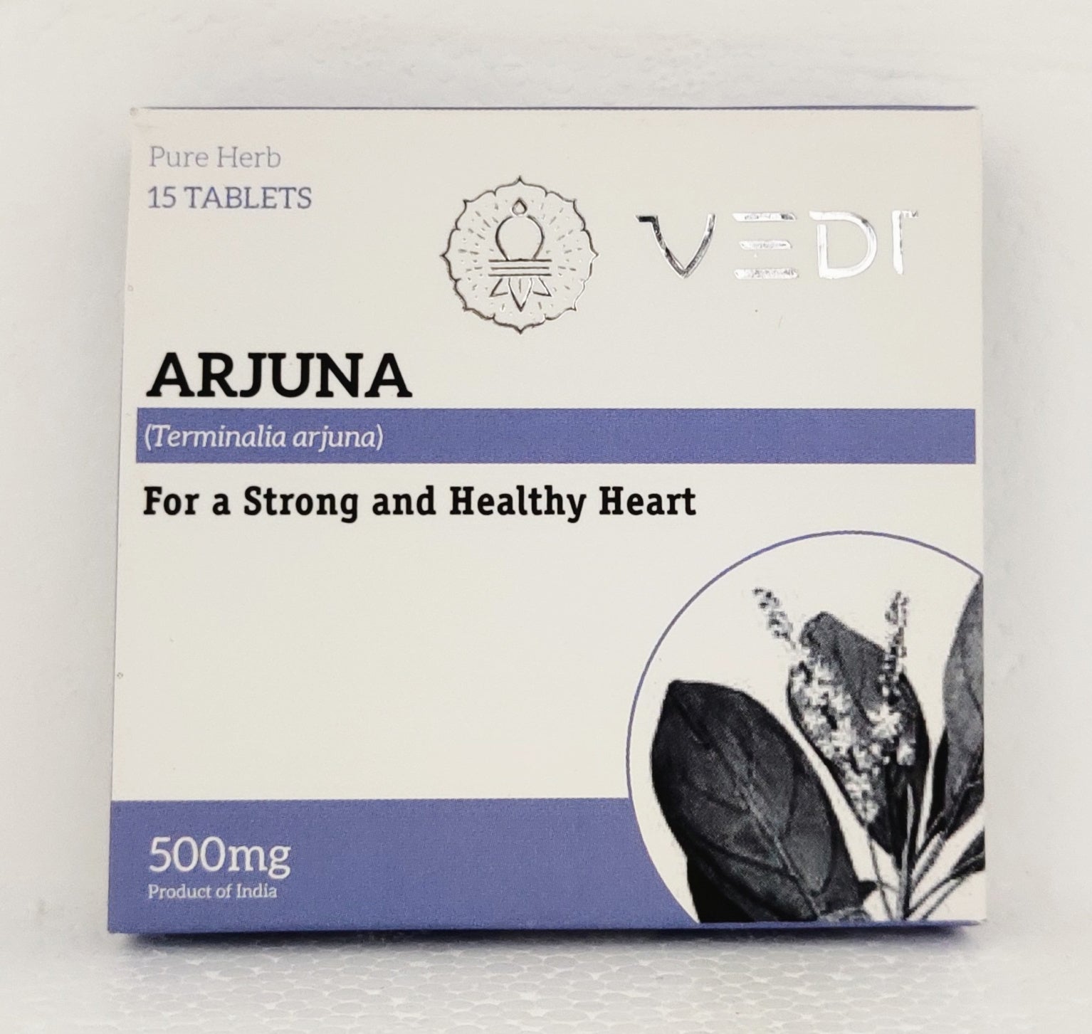Arjuna tablets - 15tablets -  Vedi Herbals - Medizzo.com