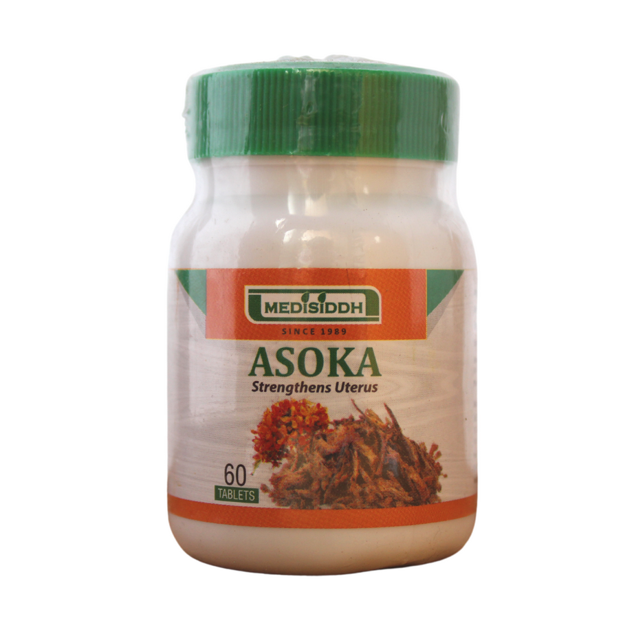 Ashoka Tablets - 60 Tablets -  Medisiddh - Medizzo.com