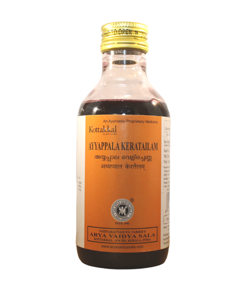 Ayyapala Kera Thailam 200ml -  Kottakkal - Medizzo.com