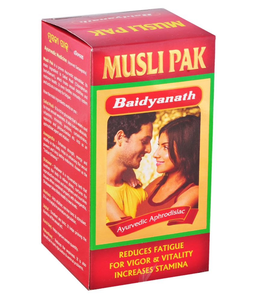 Baidyanath Musli Pak 100gm for Vigor and Vitality -  Baidyanath - Medizzo.com