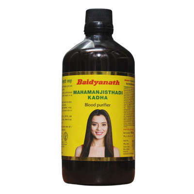 Baidyanath Mahamanjisthadi Kadha 450ml -  Baidyanath - Medizzo.com