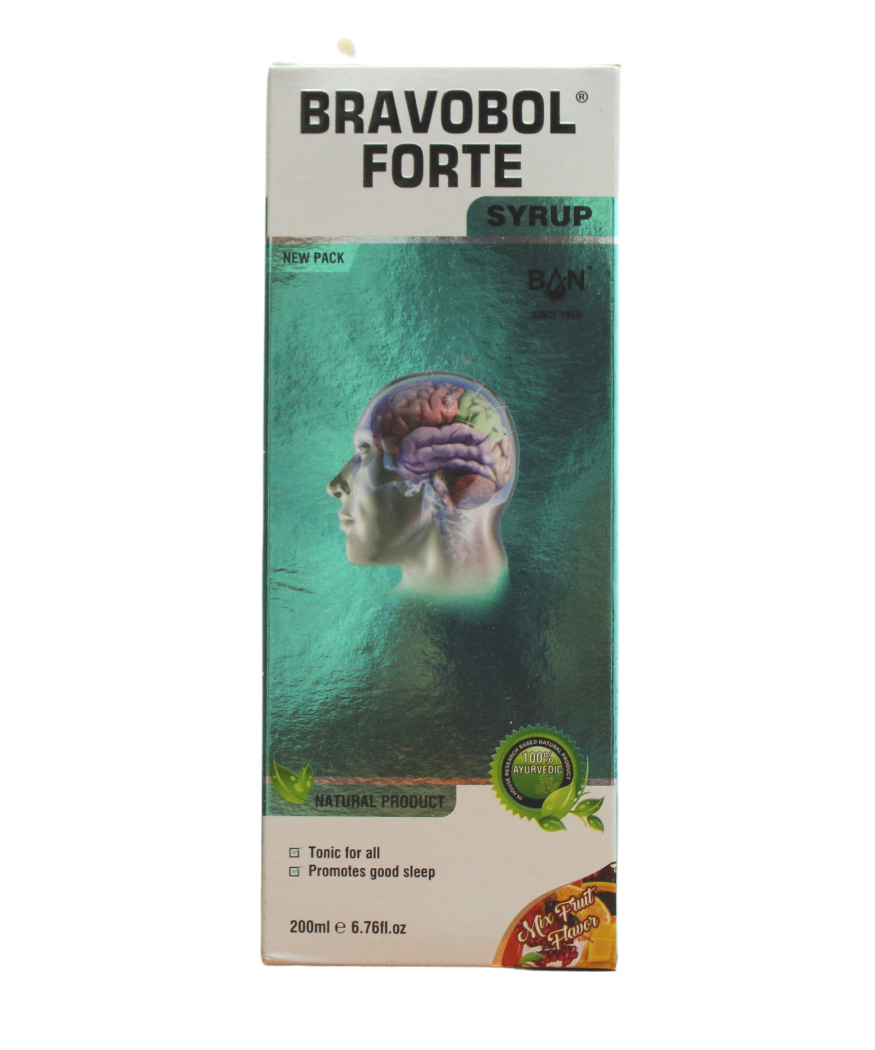 Bravobol Forte Syrup - 200ml -  Banlabs - Medizzo.com