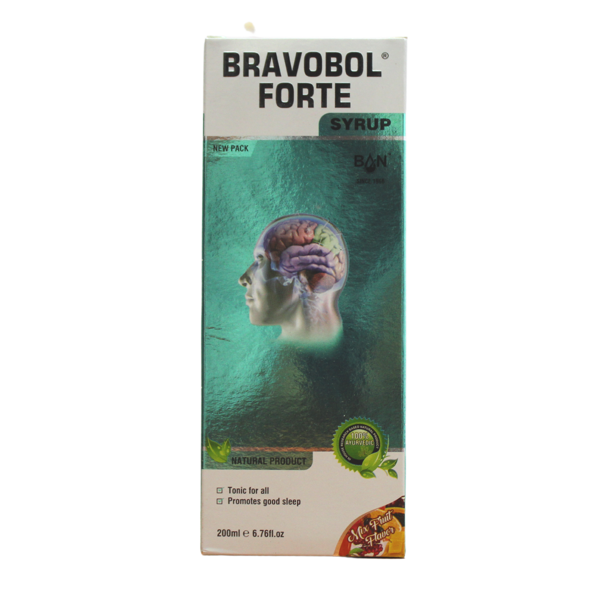 Bravobol Forte Syrup - 200ml -  Banlabs - Medizzo.com