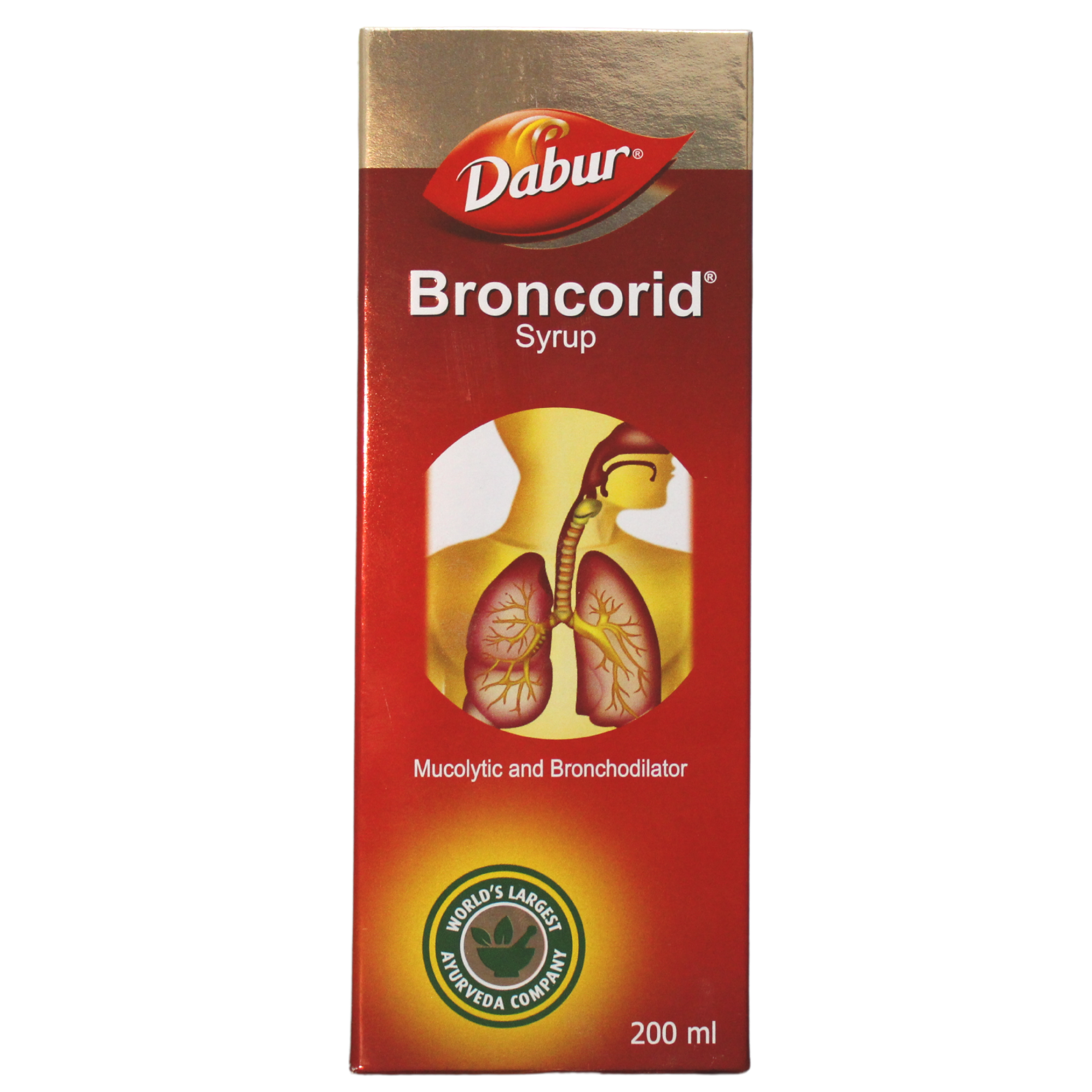 Dabur Broncorid syrup 200ml -  Dabur - Medizzo.com