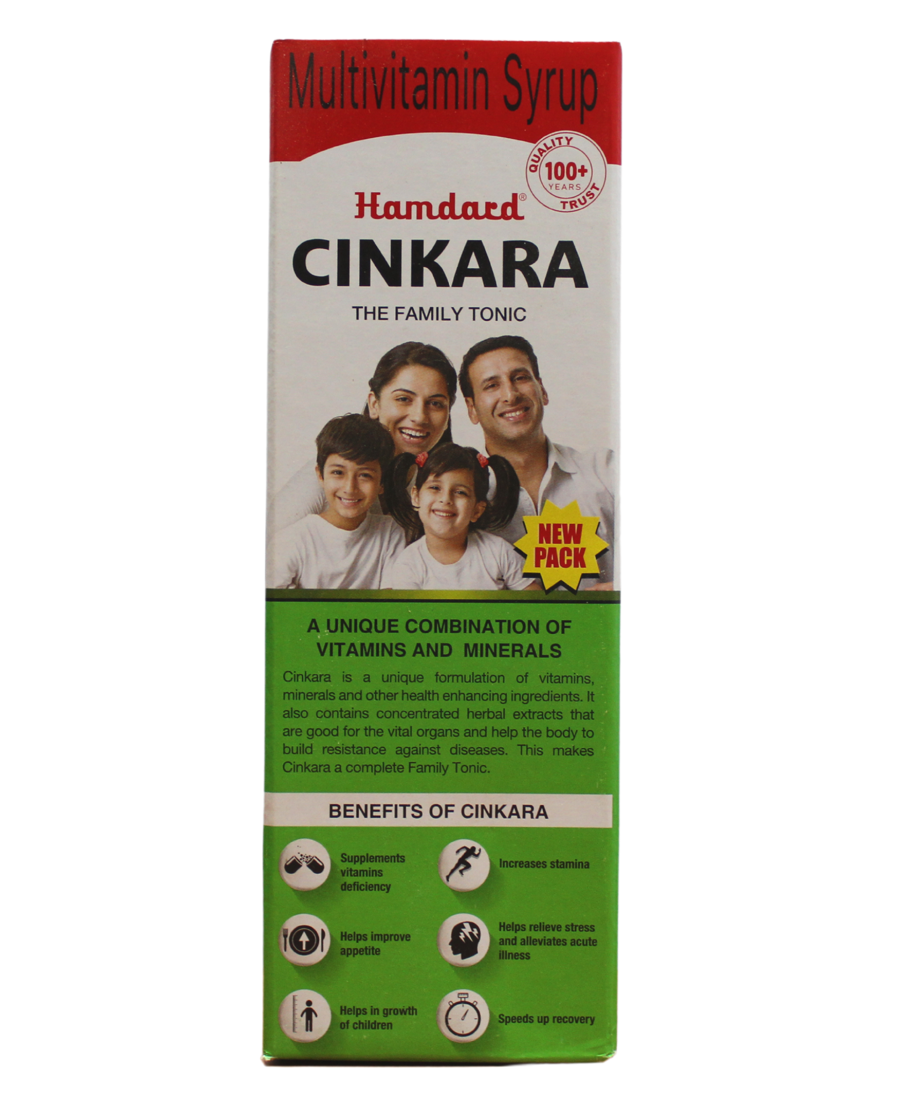 Hamdard Cinkara Syrup 500ml -  Hamdard - Medizzo.com
