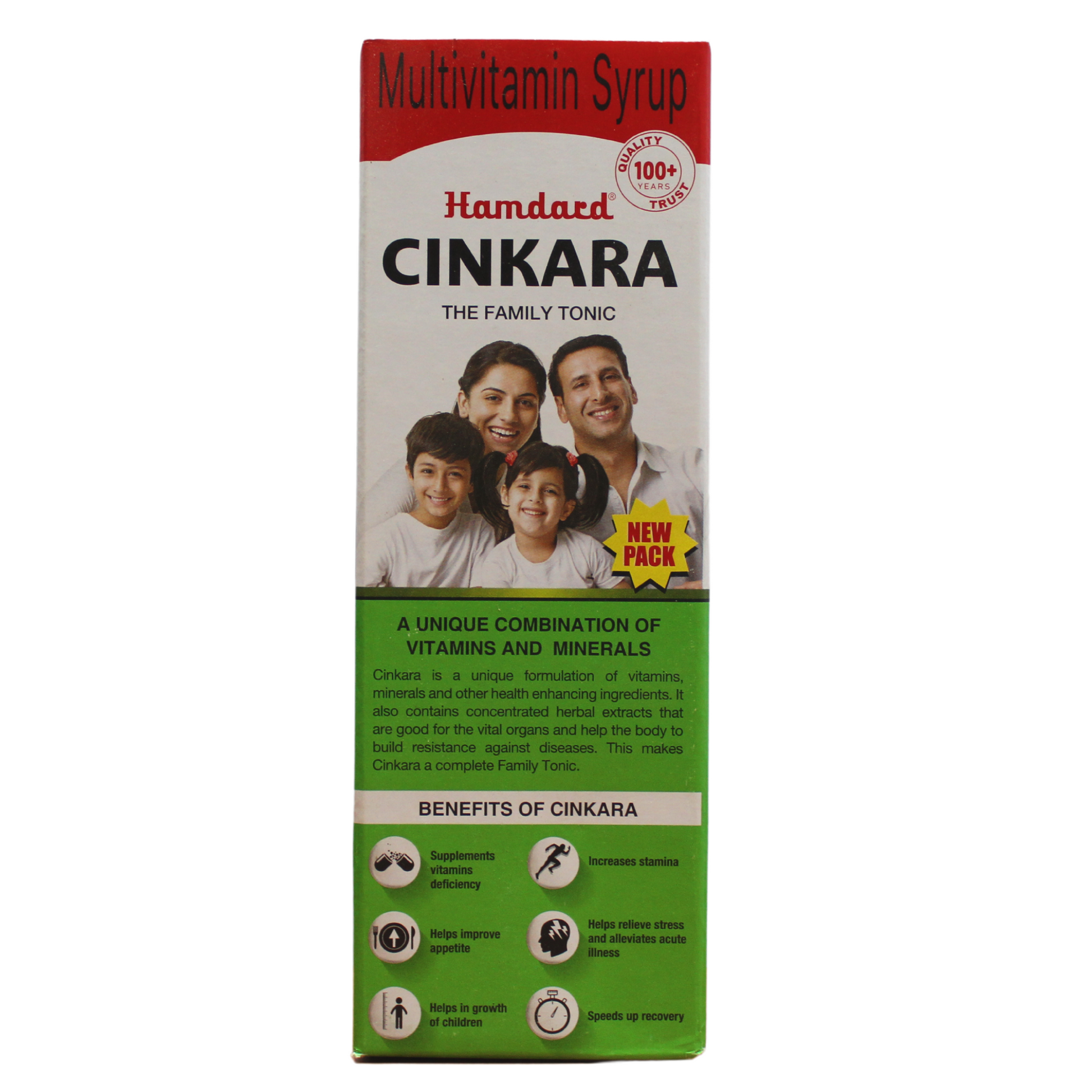 Hamdard Cinkara Syrup 500ml -  Hamdard - Medizzo.com