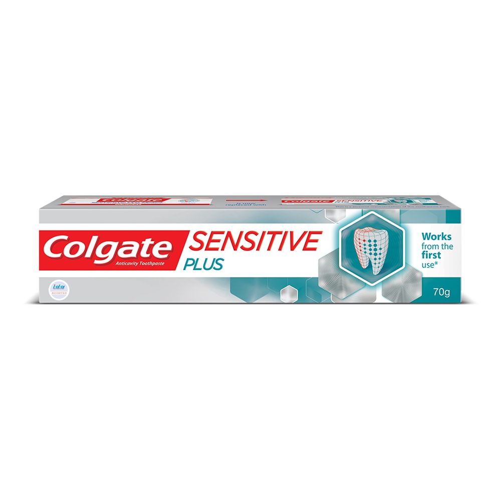 Colgate Sensitive Plus Toothpaste 70gm -  Colgate - Medizzo.com