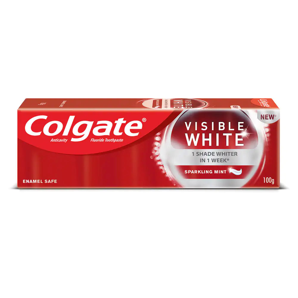 Colgate Visible White Toothpaste 100gm -  Colgate - Medizzo.com