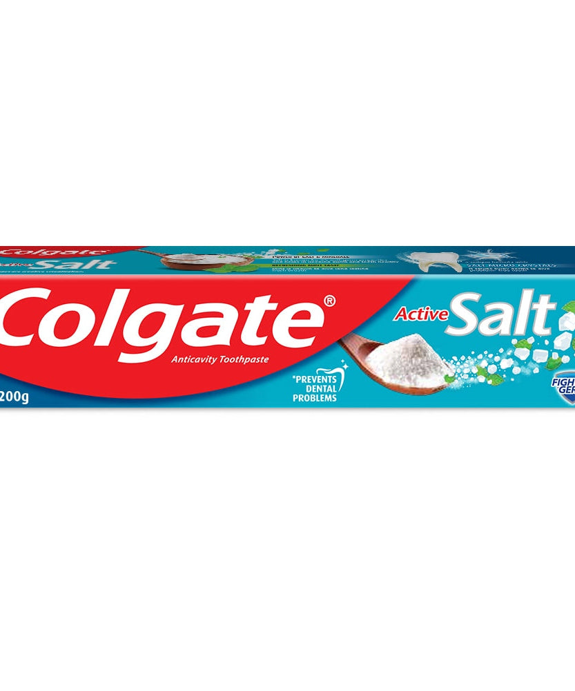 Colgate Active Salt Toothpaste 200gm -  Colgate - Medizzo.com