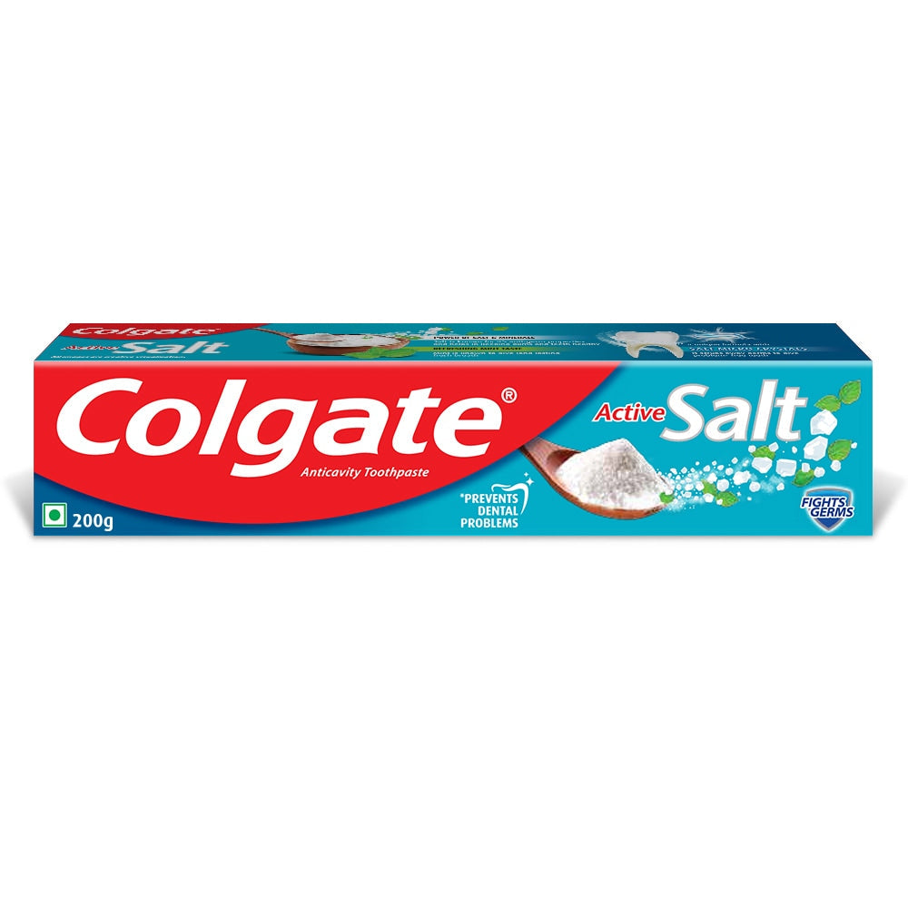 Colgate Active Salt Toothpaste 200gm -  Colgate - Medizzo.com