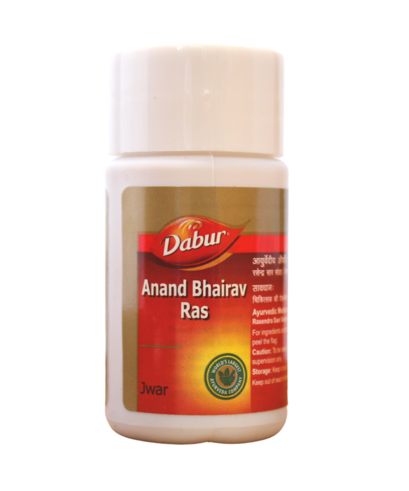 Dabur Anand Bhairav Ras Tablets - 40 Tablets -  Dabur - Medizzo.com