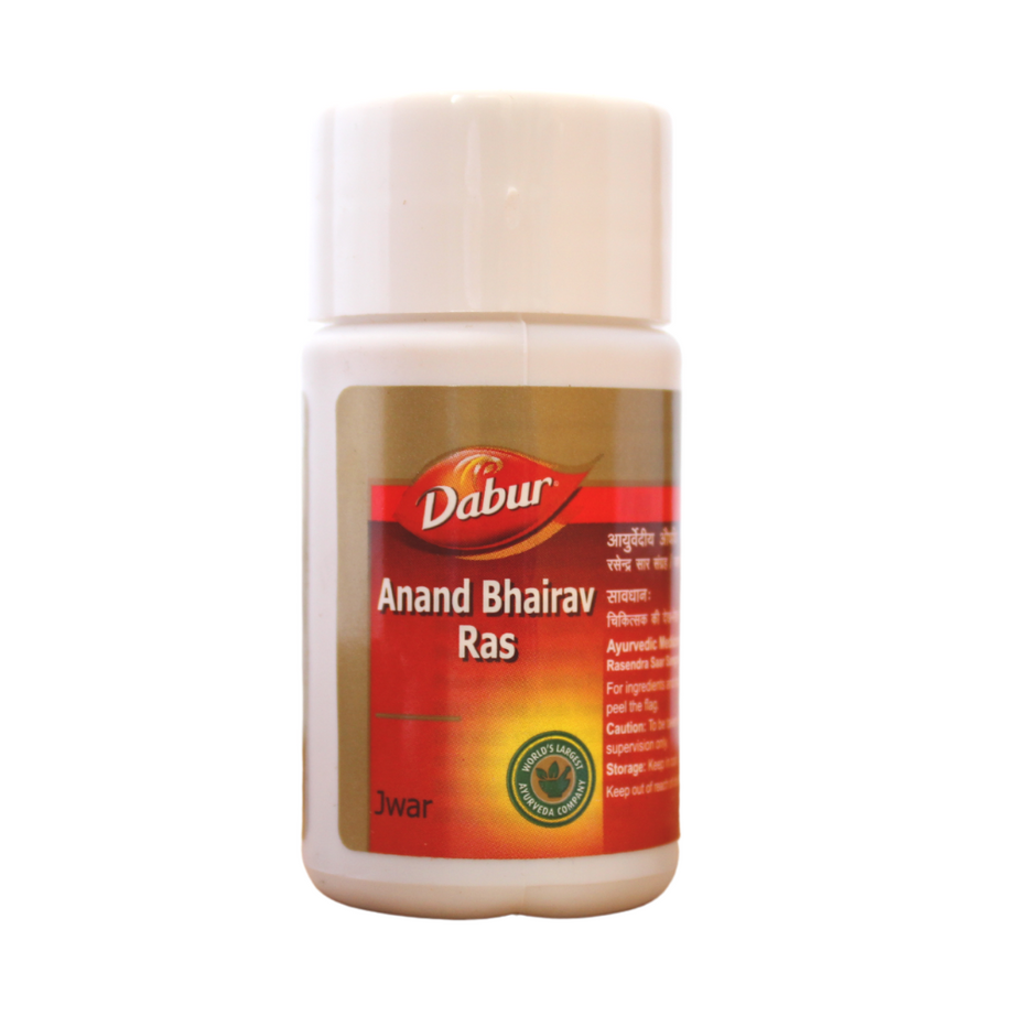 Dabur Anand Bhairav Ras Tablets - 40 Tablets -  Dabur - Medizzo.com