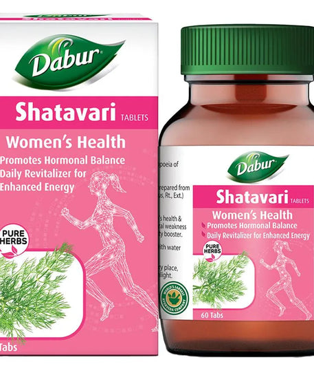 Dabur Shatavari Tablets - 60 Tablets -  Dabur - Medizzo.com
