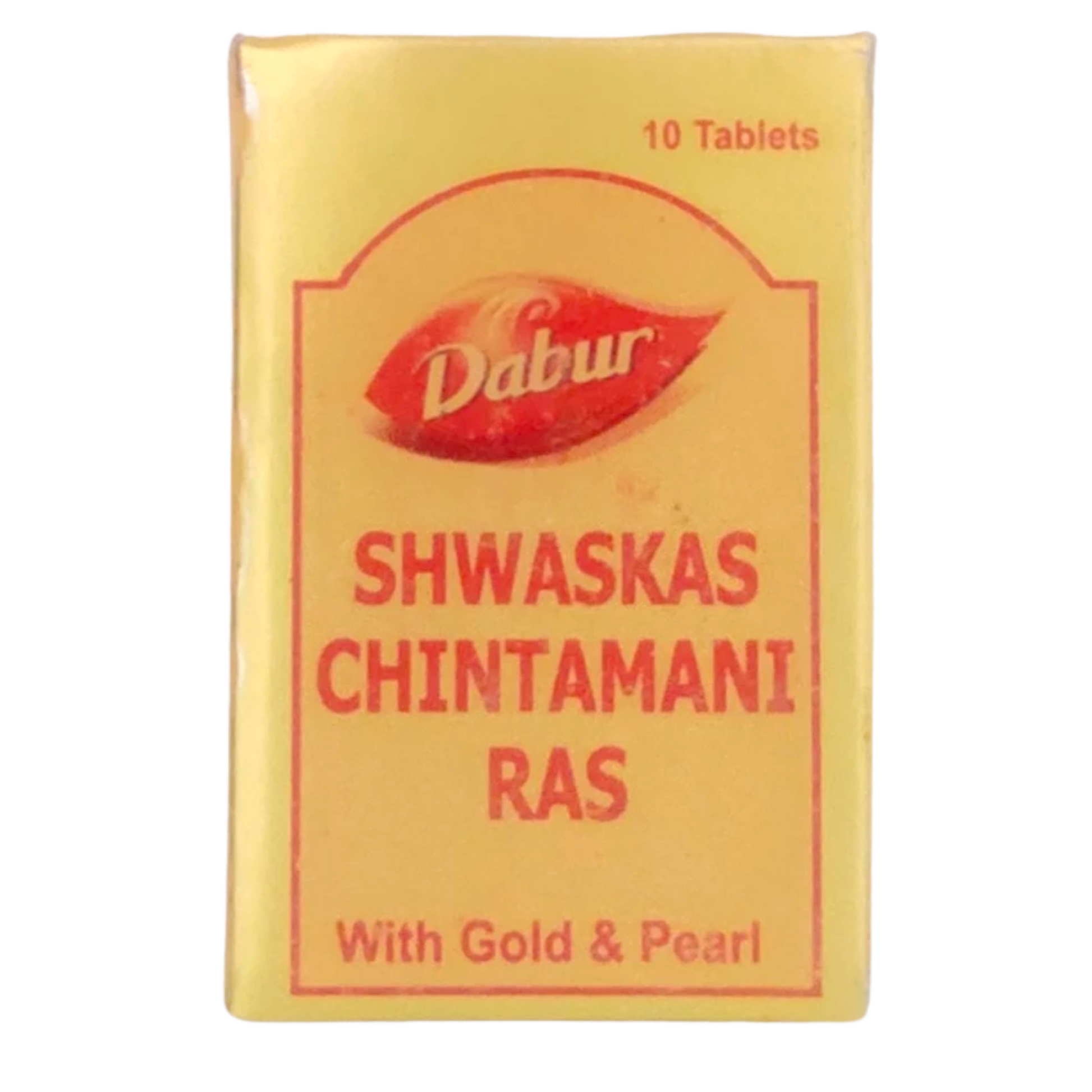 Dabur Shwaskas Chintamani Ras - 10Tablets -  Dabur - Medizzo.com