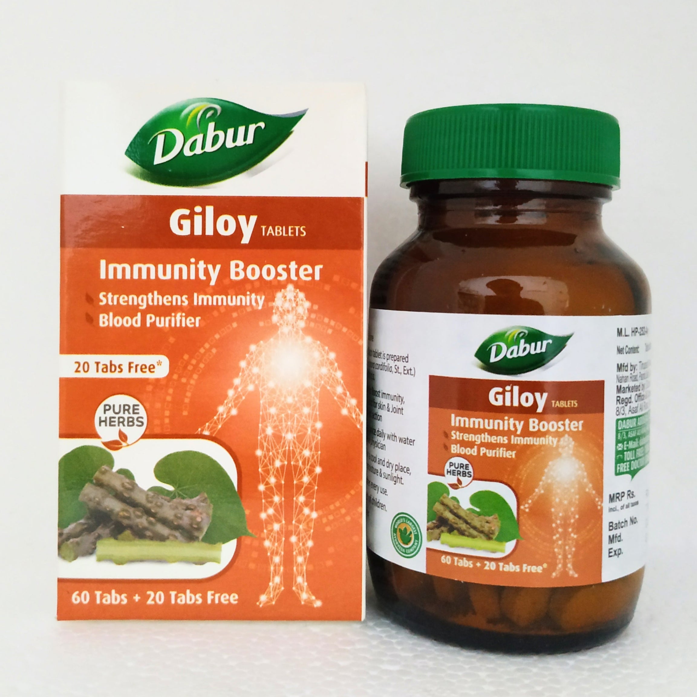 Dabur Giloy Tablets - 60Tablets -  Dabur - Medizzo.com
