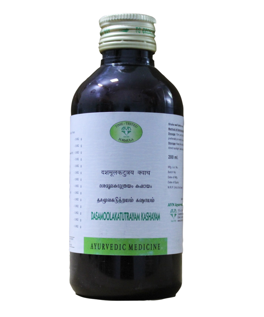 Dasamoolakatutrayam kashayam 200ml -  AVN - Medizzo.com