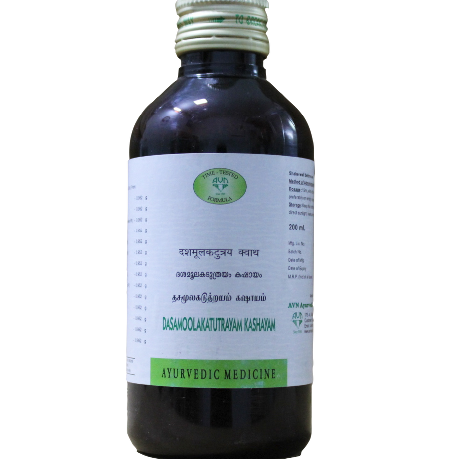 Dasamoolakatutrayam kashayam 200ml -  AVN - Medizzo.com