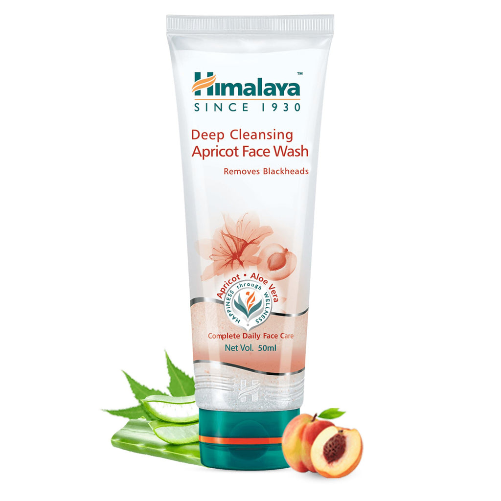 Himalaya Deep Cleansing Apricot Facewash 50ml -  Himalaya - Medizzo.com