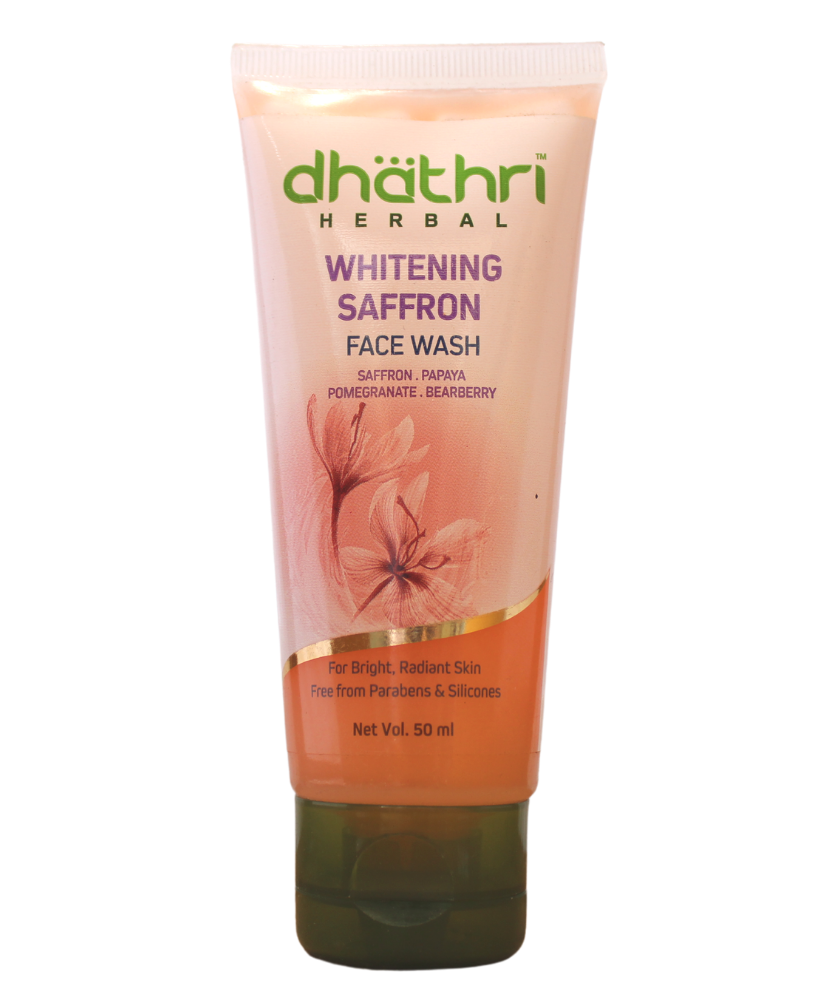 Dhathri Whitening Saffron Facewash 50ml -  Dhathri - Medizzo.com