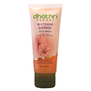 Dhathri Whitening Saffron Facewash 50ml