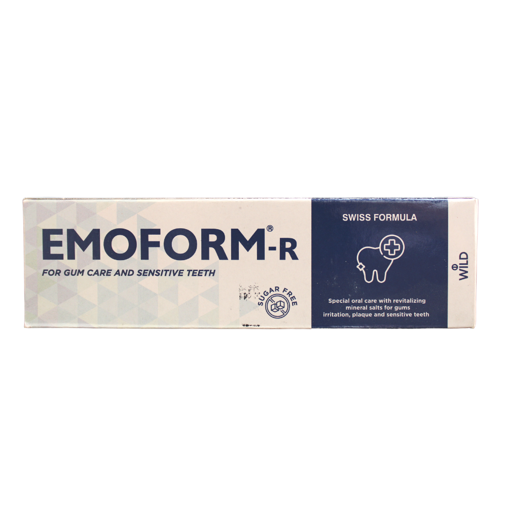 Emoform-R Toothpaste 150gm - Sugarfree -  JL Morison - Medizzo.com