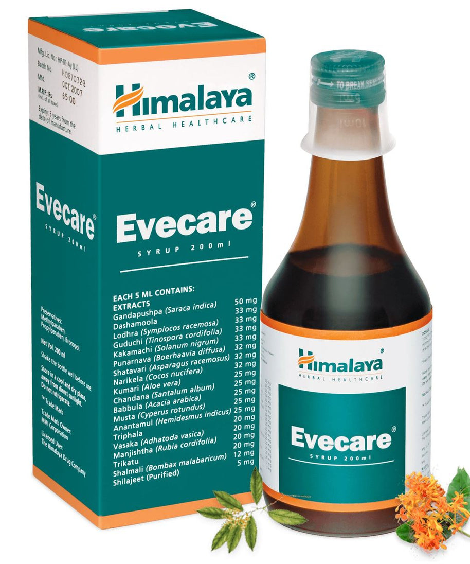 Evecare syrup 200ml -  Himalaya - Medizzo.com