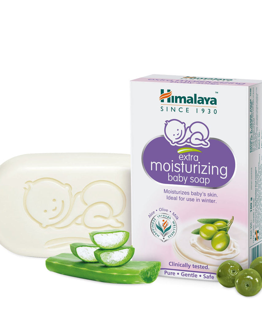 Himalaya Extra Moisturizing Baby Soap 75gm -  Himalaya - Medizzo.com
