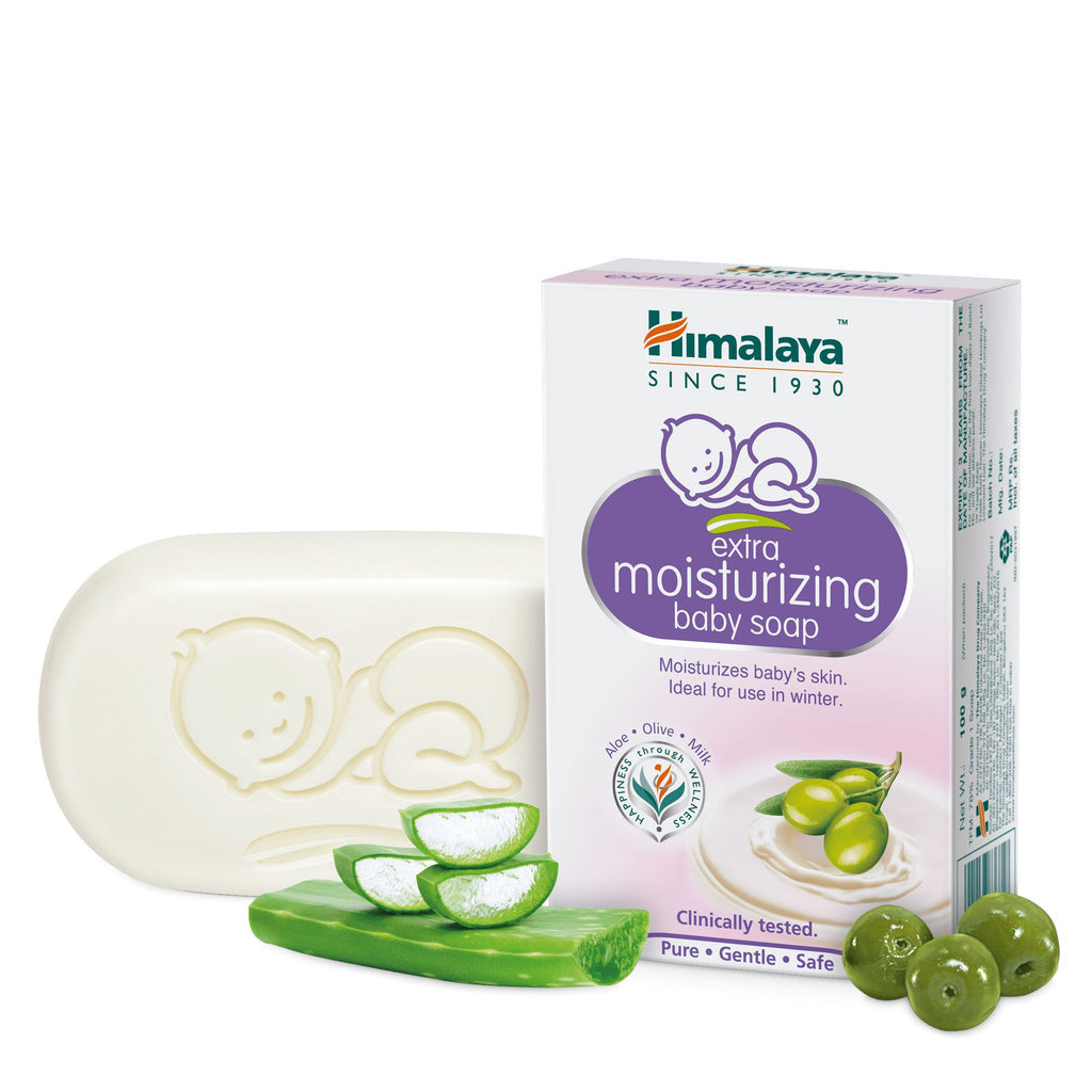 Himalaya Extra Moisturizing Baby Soap 75gm -  Himalaya - Medizzo.com