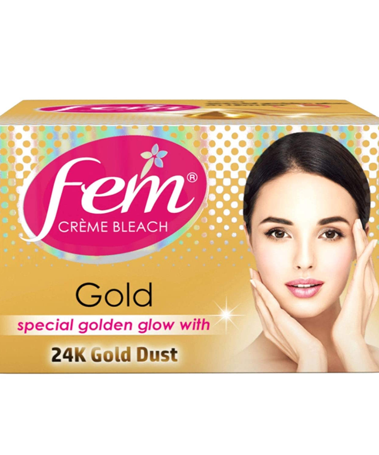 Fem creme bleach - Gold - 24gm -  Dabur - Medizzo.com